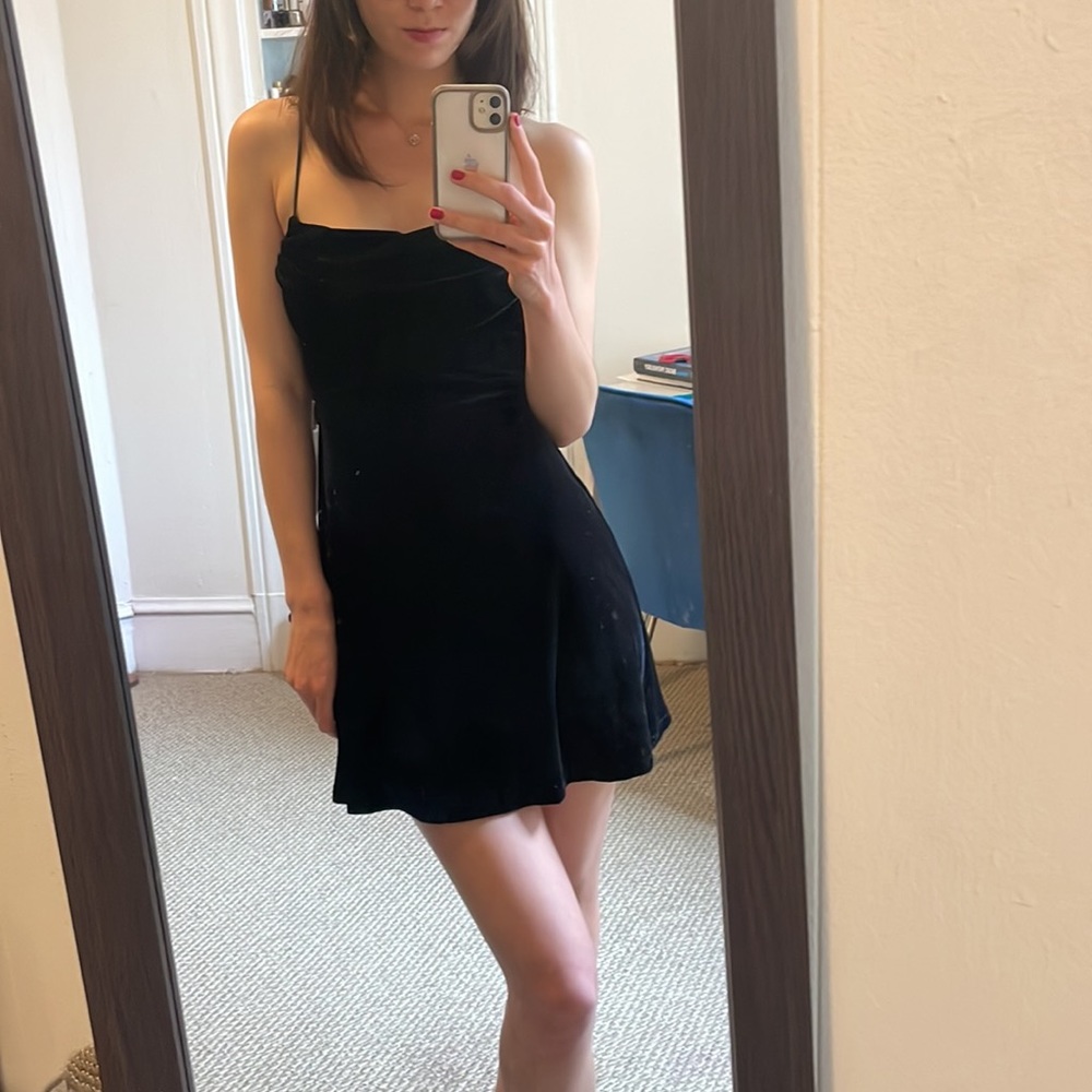 Velvet Mini Dress